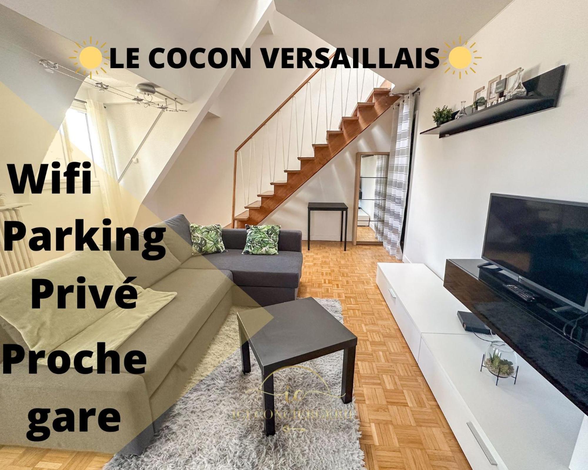 Le Cocon Versaillais Lägenhet Versailles Exteriör bild